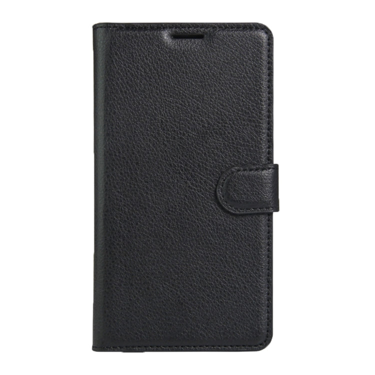 For Wiko UFeel Prime Litchi Texture Horizontal Flip PU Leather Case with Holder & Card Slots & Wallet