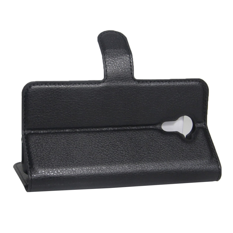 For Wiko UFeel Prime Litchi Texture Horizontal Flip PU Leather Case with Holder & Card Slots & Wallet