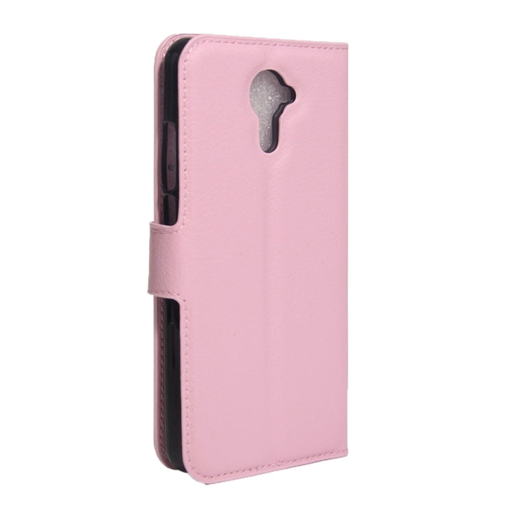For Wiko UFeel Prime Litchi Texture Horizontal Flip PU Leather Case with Holder & Card Slots & Wallet