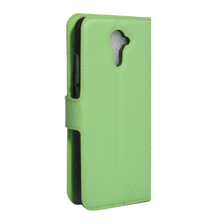 For Wiko UFeel Prime Litchi Texture Horizontal Flip PU Leather Case with Holder & Card Slots & Wallet