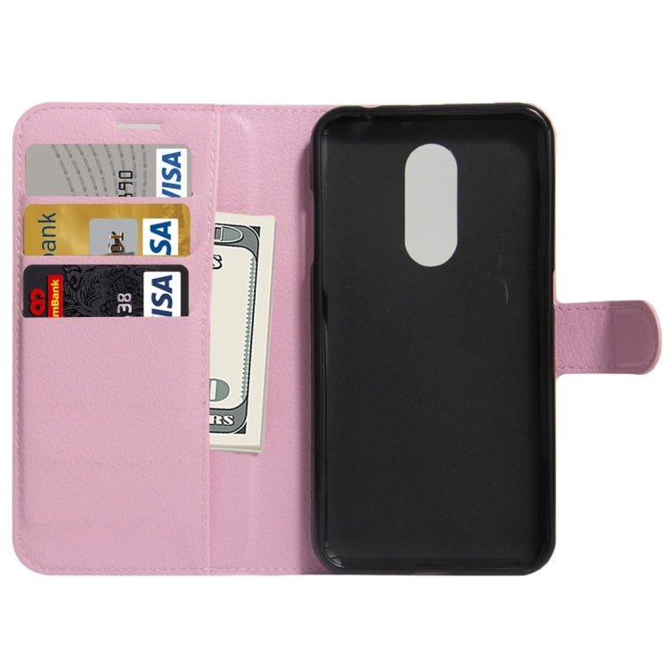 For ZTE A910 Litchi Texture Horizontal Flip PU Leather Case with Holder & Card Slots & Wallet