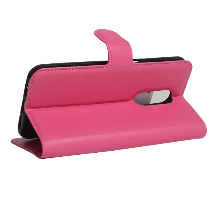 For ZTE A910 Litchi Texture Horizontal Flip PU Leather Case with Holder & Card Slots & Wallet