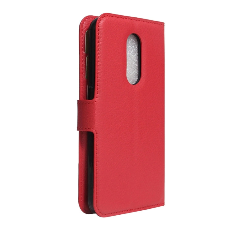 For ZTE A910 Litchi Texture Horizontal Flip PU Leather Case with Holder & Card Slots & Wallet