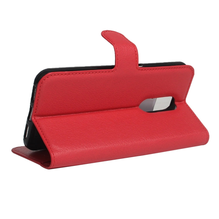 For ZTE A910 Litchi Texture Horizontal Flip PU Leather Case with Holder & Card Slots & Wallet