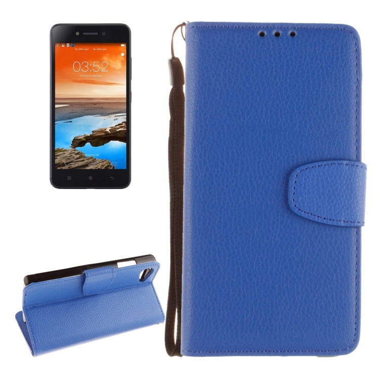 For Lenovo S90 Litchi Texture Horizontal Flip PU Leather Case
