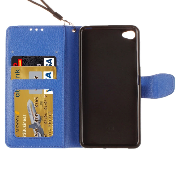 For Lenovo S90 Litchi Texture Horizontal Flip PU Leather Case