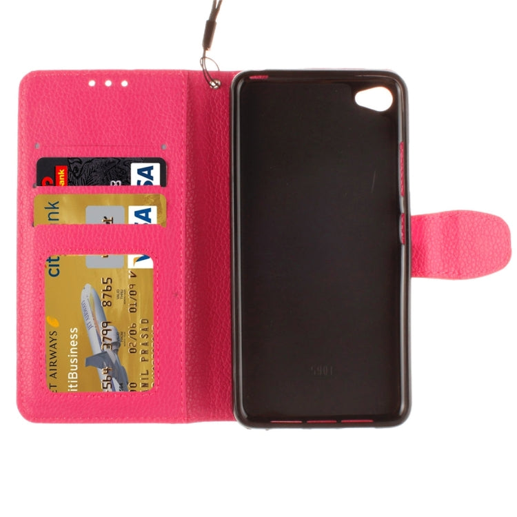 For Lenovo S90 Litchi Texture Horizontal Flip PU Leather Case