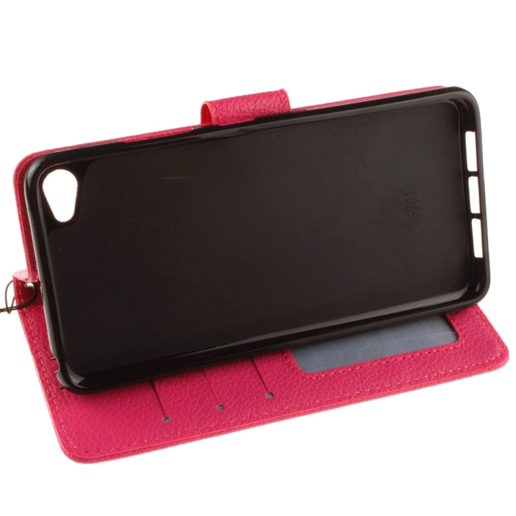 For Lenovo S90 Litchi Texture Horizontal Flip PU Leather Case