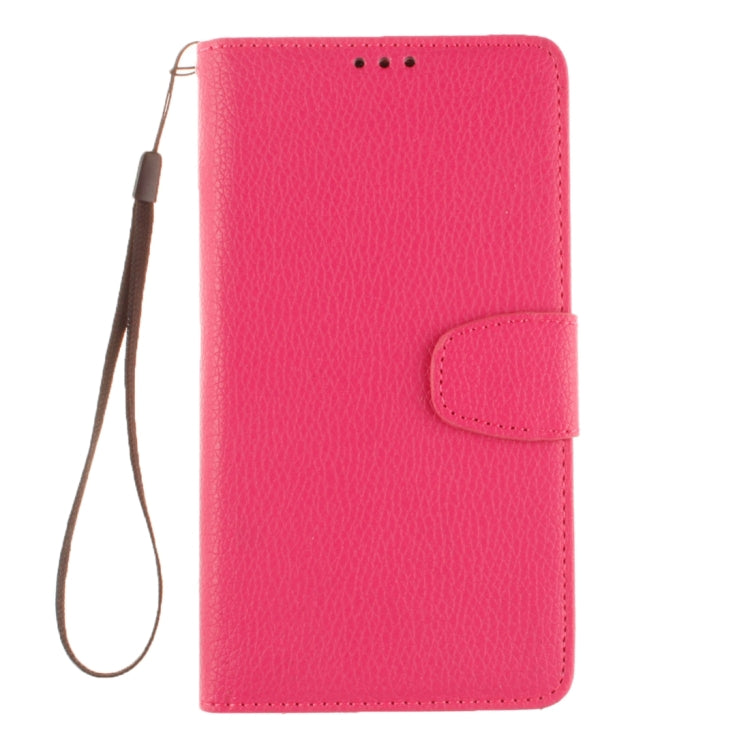 For Lenovo K3 Note Litchi Texture Horizontal Flip PU Leather Case with Holder & Card Slots & Wallet & Photo Frame & Lanyard