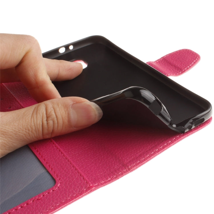 For Lenovo K3 Note Litchi Texture Horizontal Flip PU Leather Case with Holder & Card Slots & Wallet & Photo Frame & Lanyard