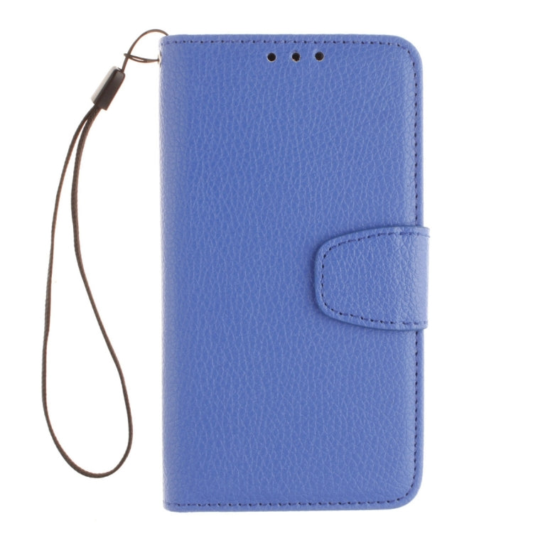 For Sony Xperia Z5 Compact / Z5 mini Litchi Texture Horizontal Flip PU Leather Case with Holder & Card Slots & Wallet & Photo Frame & Lanyard