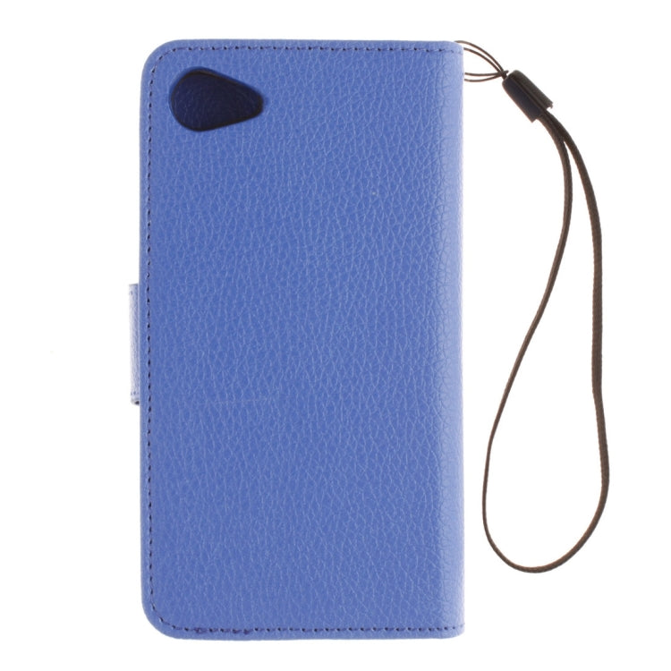 For Sony Xperia Z5 Compact / Z5 mini Litchi Texture Horizontal Flip PU Leather Case with Holder & Card Slots & Wallet & Photo Frame & Lanyard