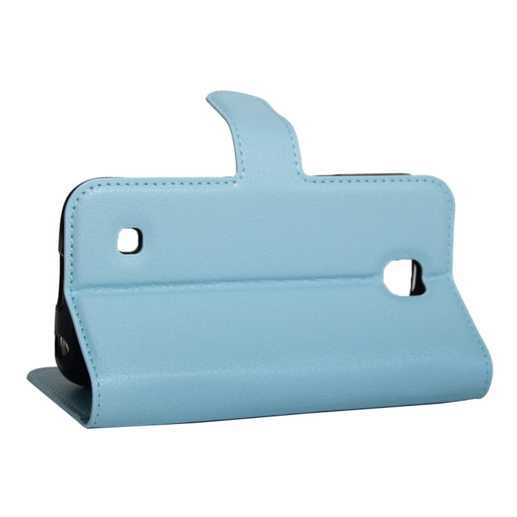 For LG K3 / LS450 Litchi Texture Horizontal Flip PU Leather Case with Holder & Card Slots & Wallet