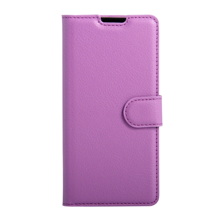 For LG K3 / LS450 Litchi Texture Horizontal Flip PU Leather Case with Holder & Card Slots & Wallet