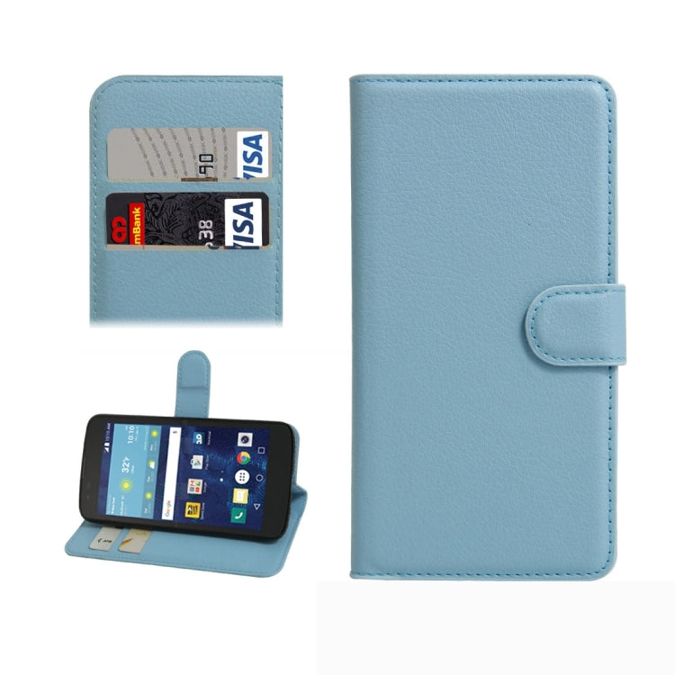 For LG K7 Litchi Texture Horizontal Flip Leather Case with Magnetic Buckle & Holder & Card Slots & Wallet