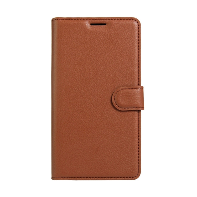 For Archos 55 Diamond Selfie Litchi Texture Horizontal Flip PU Leather Case with Holder & Card Slots & Wallet