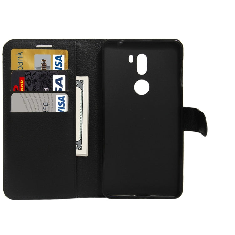 For 360 QiKU Q5 Plus Litchi Texture Horizontal Flip PU Leather Case with Holder & Card Slots & Wallet