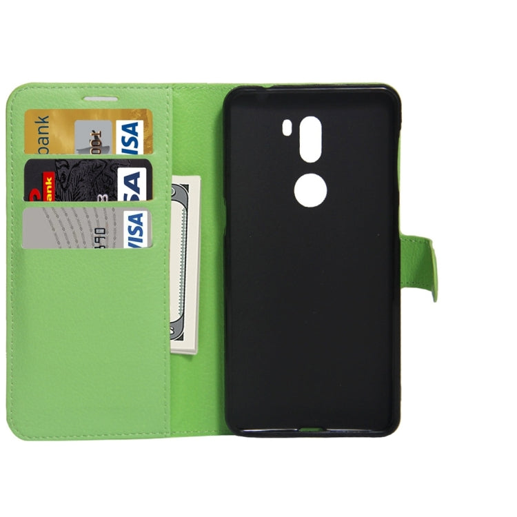 For 360 QiKU Q5 Plus Litchi Texture Horizontal Flip PU Leather Case with Holder & Card Slots & Wallet