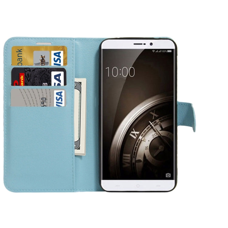 For 360 QiKU Q5 Plus Litchi Texture Horizontal Flip PU Leather Case with Holder & Card Slots & Wallet