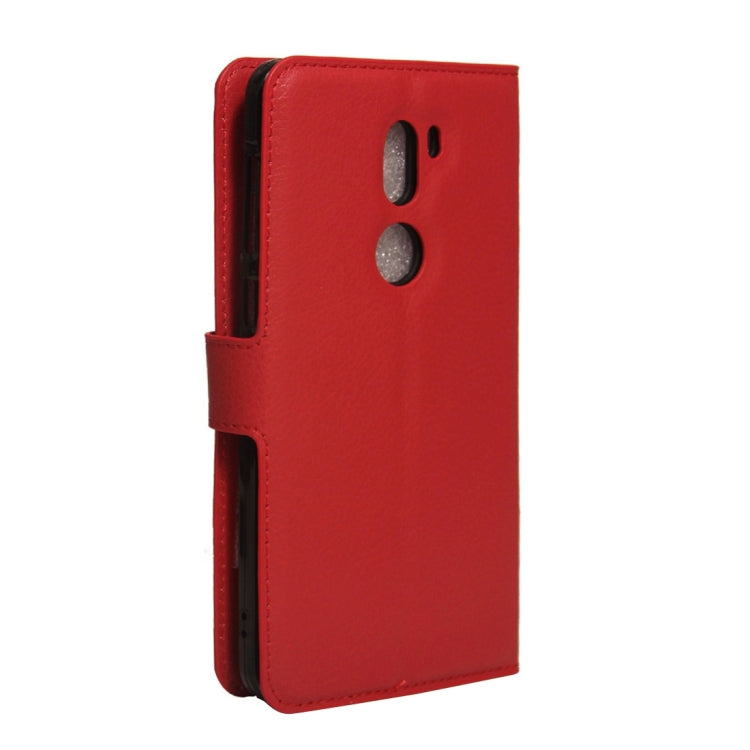 For 360 QiKU Q5 Plus Litchi Texture Horizontal Flip PU Leather Case with Holder & Card Slots & Wallet