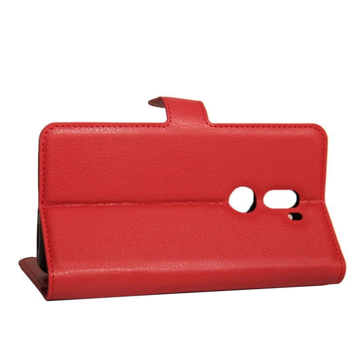 For 360 QiKU Q5 Plus Litchi Texture Horizontal Flip PU Leather Case with Holder & Card Slots & Wallet