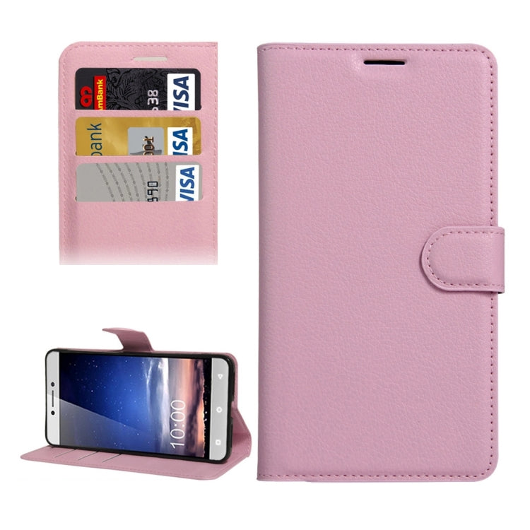 For Letv Coolpad Cool1 dual Litchi Texture Horizontal Flip PU Leather Case with Holder & Card Slots & Wallet