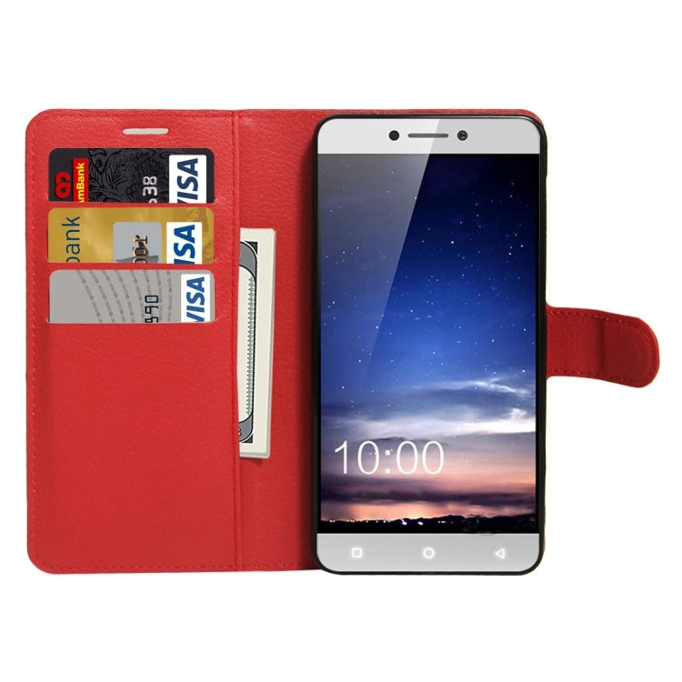 For Letv Coolpad Cool1 dual Litchi Texture Horizontal Flip PU Leather Case with Holder & Card Slots & Wallet
