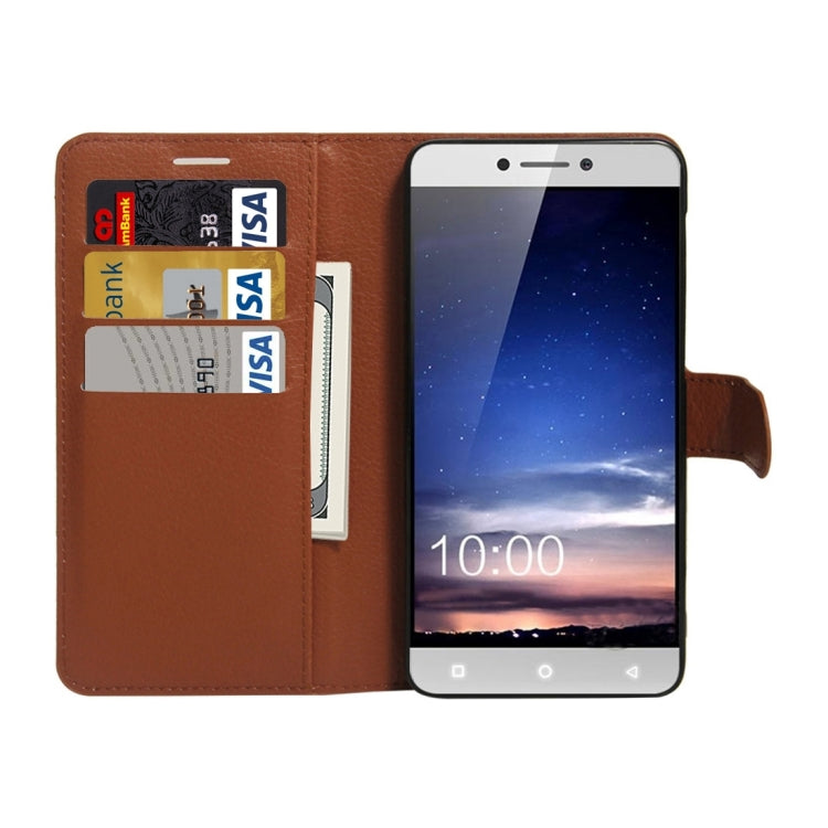 For Letv Coolpad Cool1 dual Litchi Texture Horizontal Flip PU Leather Case with Holder & Card Slots & Wallet