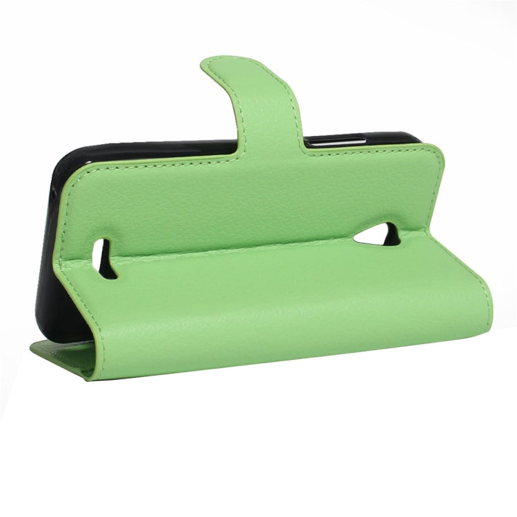 For Lenovo A Plus / A1010a20 Litchi Texture Horizontal Flip PU Leather Case with Holder & Card Slots & Wallet