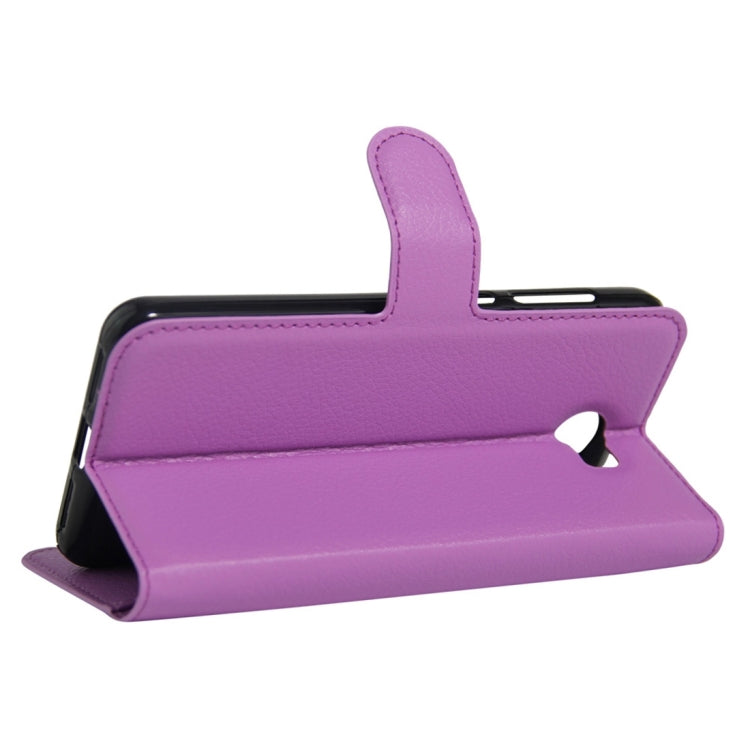 For Huawei Y6 Elite & Y5 II Litchi Texture Horizontal Flip Leather Case with Magnetic Buckle & Holder & Card Slots & Wallet