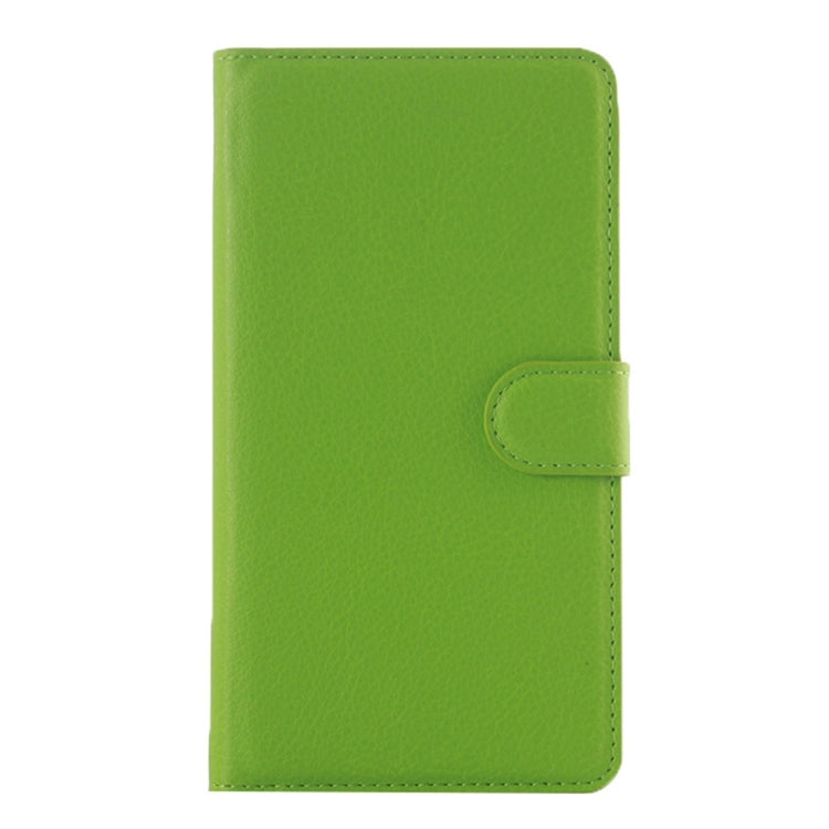 For Lenovo Vibe A Litchi Texture Horizontal Flip Leather Case with Magnetic Buckle & Holder & Card Slots & Wallet