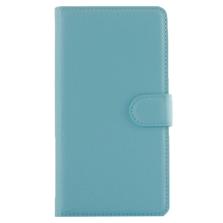 For Lenovo Vibe A Litchi Texture Horizontal Flip Leather Case with Magnetic Buckle & Holder & Card Slots & Wallet