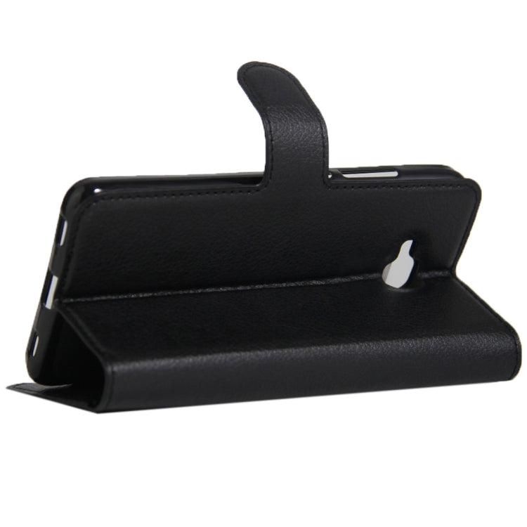 For Huawei Honor 5c European Edition Litchi Texture Horizontal Flip Leather Case with Magnetic Buckle & Holder & Card Slots & Wallet