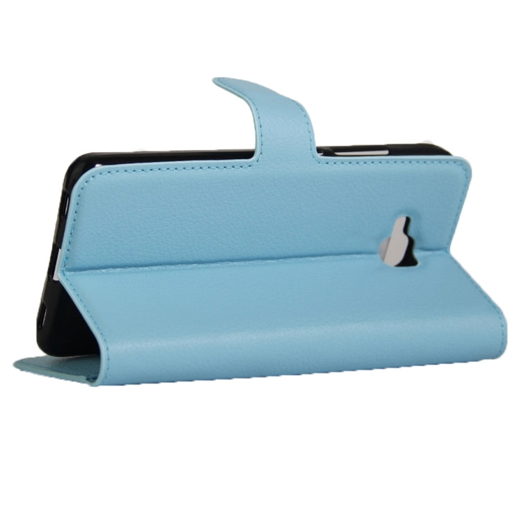 For Huawei Honor 5c European Edition Litchi Texture Horizontal Flip Leather Case with Magnetic Buckle & Holder & Card Slots & Wallet