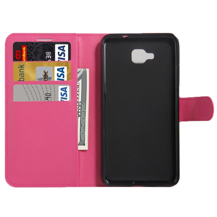 For Huawei Honor 5c European Edition Litchi Texture Horizontal Flip Leather Case with Magnetic Buckle & Holder & Card Slots & Wallet