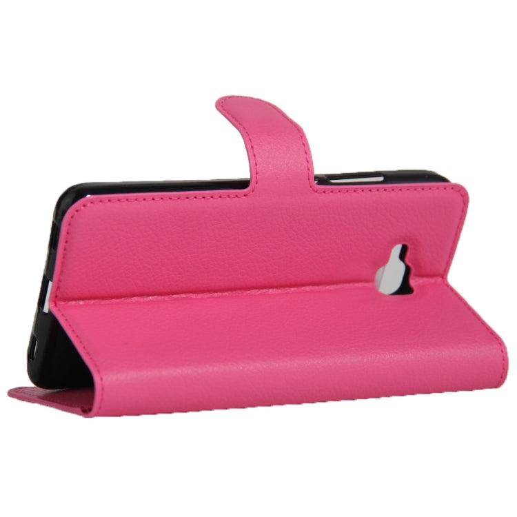 For Huawei Honor 5c European Edition Litchi Texture Horizontal Flip Leather Case with Magnetic Buckle & Holder & Card Slots & Wallet