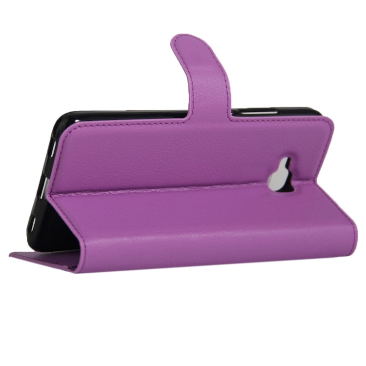 For Huawei Honor 5c European Edition Litchi Texture Horizontal Flip Leather Case with Magnetic Buckle & Holder & Card Slots & Wallet