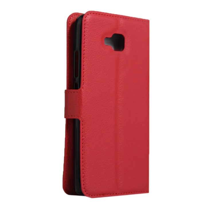 For Huawei Honor 5c European Edition Litchi Texture Horizontal Flip Leather Case with Magnetic Buckle & Holder & Card Slots & Wallet