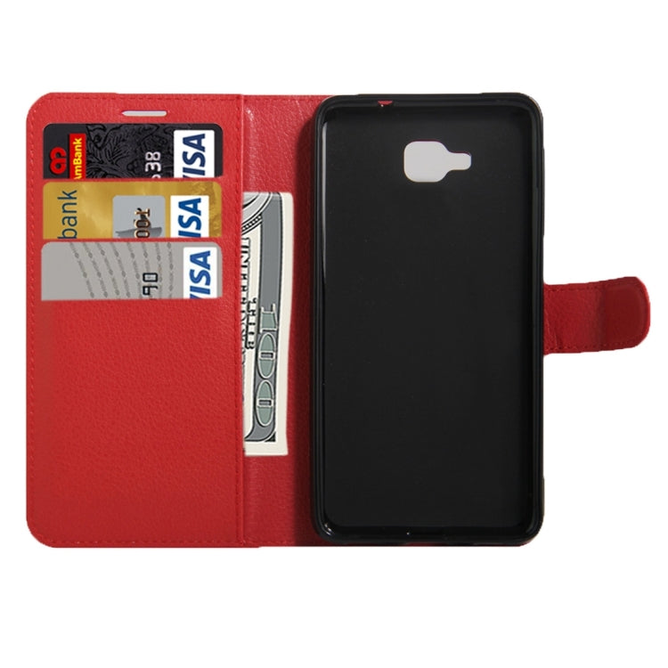 For Huawei Honor 5c European Edition Litchi Texture Horizontal Flip Leather Case with Magnetic Buckle & Holder & Card Slots & Wallet