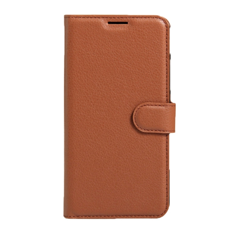 For Huawei Honor 5c European Edition Litchi Texture Horizontal Flip Leather Case with Magnetic Buckle & Holder & Card Slots & Wallet