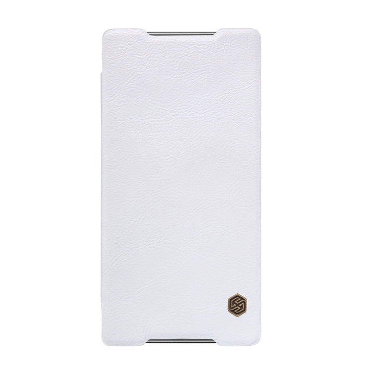 NILLKIN QIN Series for Sony Xperia Z5 Premium Business Style Horizontal Flip Leather Case with Card Slot