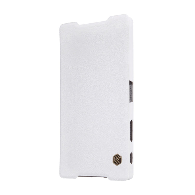 NILLKIN QIN Series for Sony Xperia Z5 Premium Business Style Horizontal Flip Leather Case with Card Slot