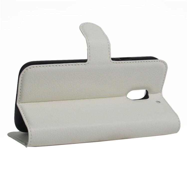 For Motorola Moto E3 Power Litchi Texture Horizontal Flip PU Leather Case with Holder & Card Slots & Wallet