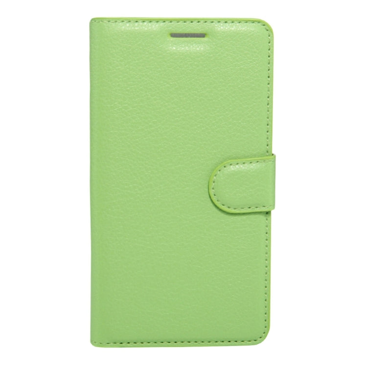 For Huawei Enjoy 6 Litchi Texture Horizontal Flip PU Leather Case with Holder & Card Slots & Wallet