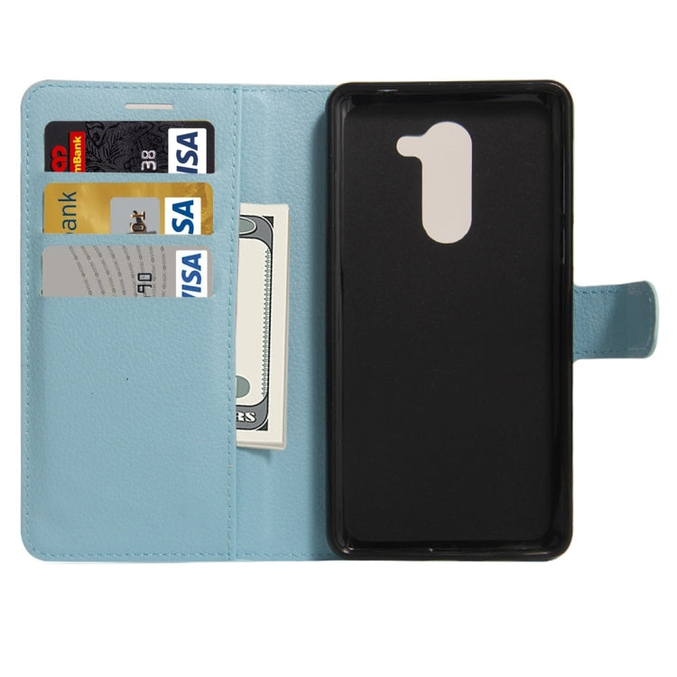 For Huawei Honor 6x (2016) Litchi Texture Horizontal Flip PU Leather Case with Holder & Card Slots & Wallet
