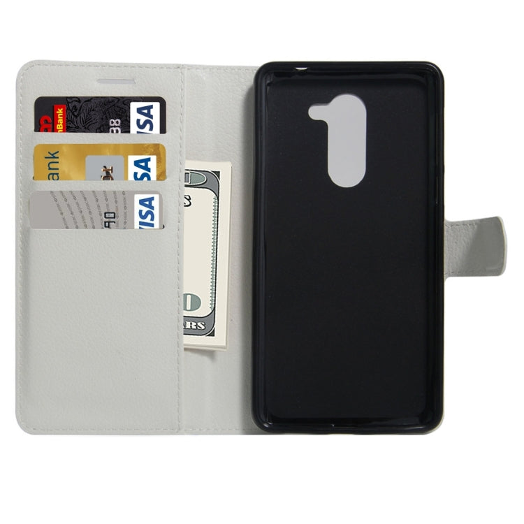 For Huawei Honor 6x (2016) Litchi Texture Horizontal Flip PU Leather Case with Holder & Card Slots & Wallet