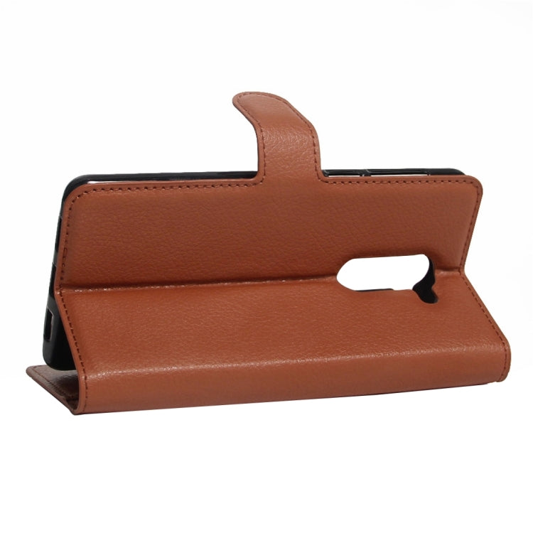 For Huawei Honor 6x (2016) Litchi Texture Horizontal Flip PU Leather Case with Holder & Card Slots & Wallet