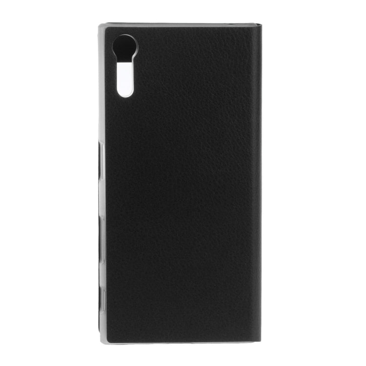 For Sony Xperia XZ Litchi Texture Horizontal Flip PU Leather Case with Call Display ID