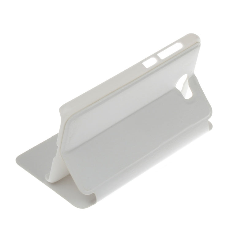 For Huawei Honor 5 Litchi Texture Horizontal Flip PU Leather Case with Call Display ID