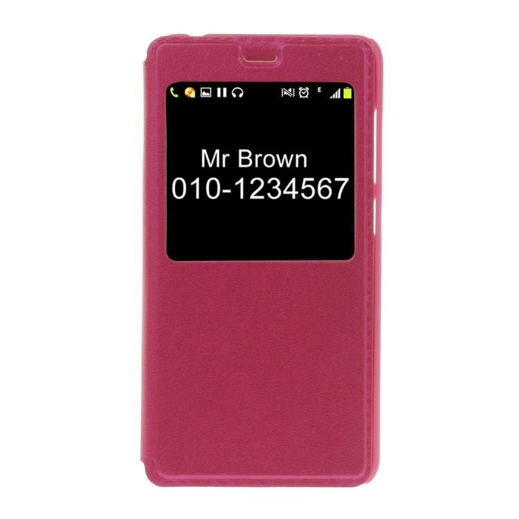 For Xiaomi Redmi 4A Litchi Texture Horizontal Flip PU Leather Case with Call Display ID